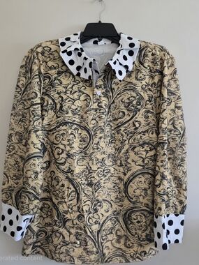 CherryBetty Baroque Paisley Blouse